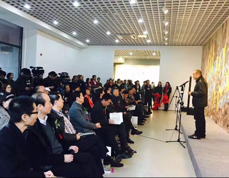 “世界觀—聶危谷中國畫展”再起航，南京大學(圖2)