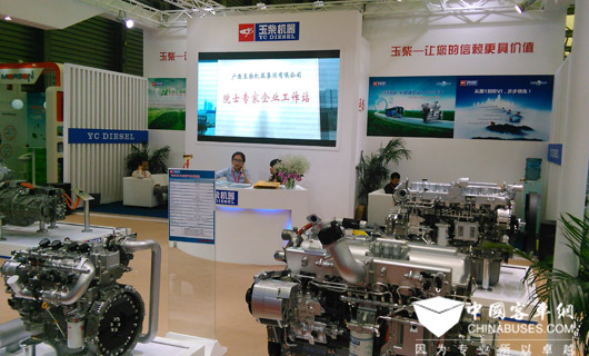 2015中國(上海)國際客車技術展圓滿舉行(圖6) 廣西玉柴參展