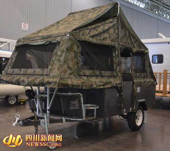 牽引式房車也成為市民關(guān)注熱點